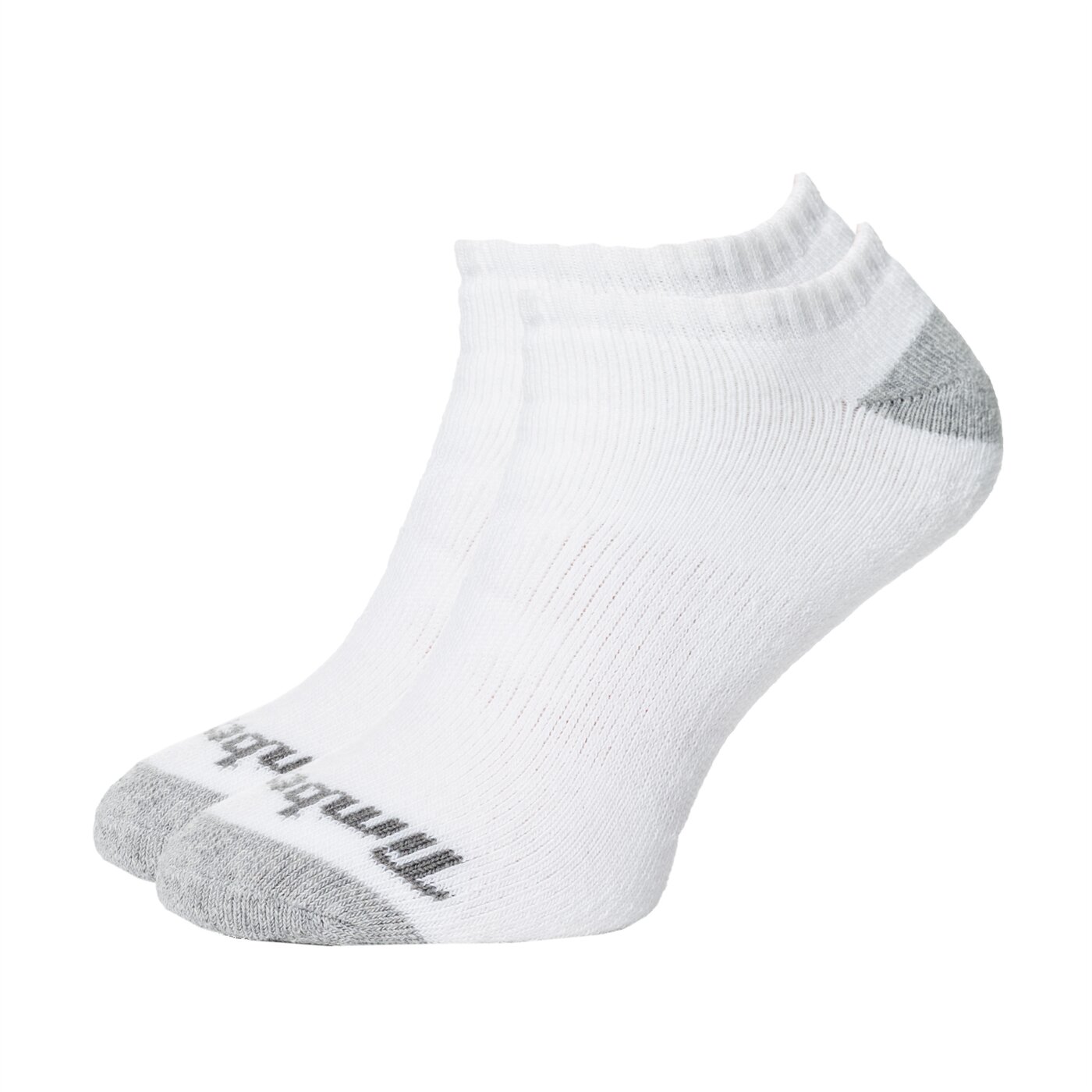 Męskie skarpetki TIMBERLAND SKARPETY 2PP COTTON/POLY BLEND NO SHOW a1ec1100 kolor biały