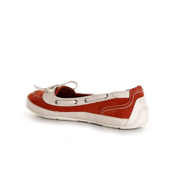 Damskie baleriny (buty) TIMBERLAND EK BOOTHBAY BOAT SHOE 3912r kolor czerwony