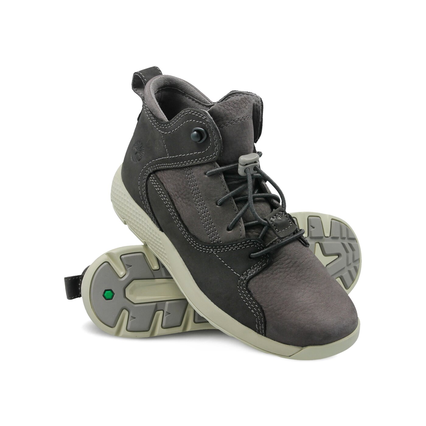 Dziecięce sneakersy (buty) TIMBERLAND FLYROAM LEATHER HIKER a1n42 kolor szary