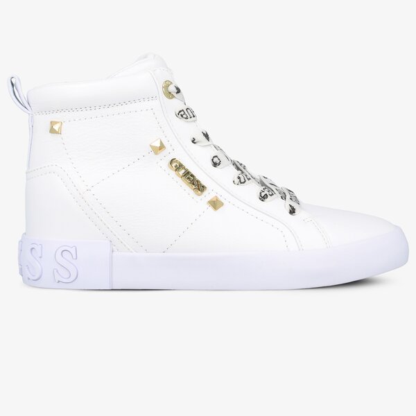 Damskie trampki GUESS PORTLY fl5porlea12white kolor biały