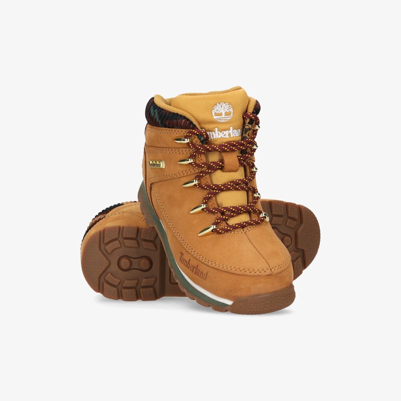 Dziecięce buty outdoor / trekkingowe TIMBERLAND EURO SPRINT  tb0a2fgn2311 kolor żółty