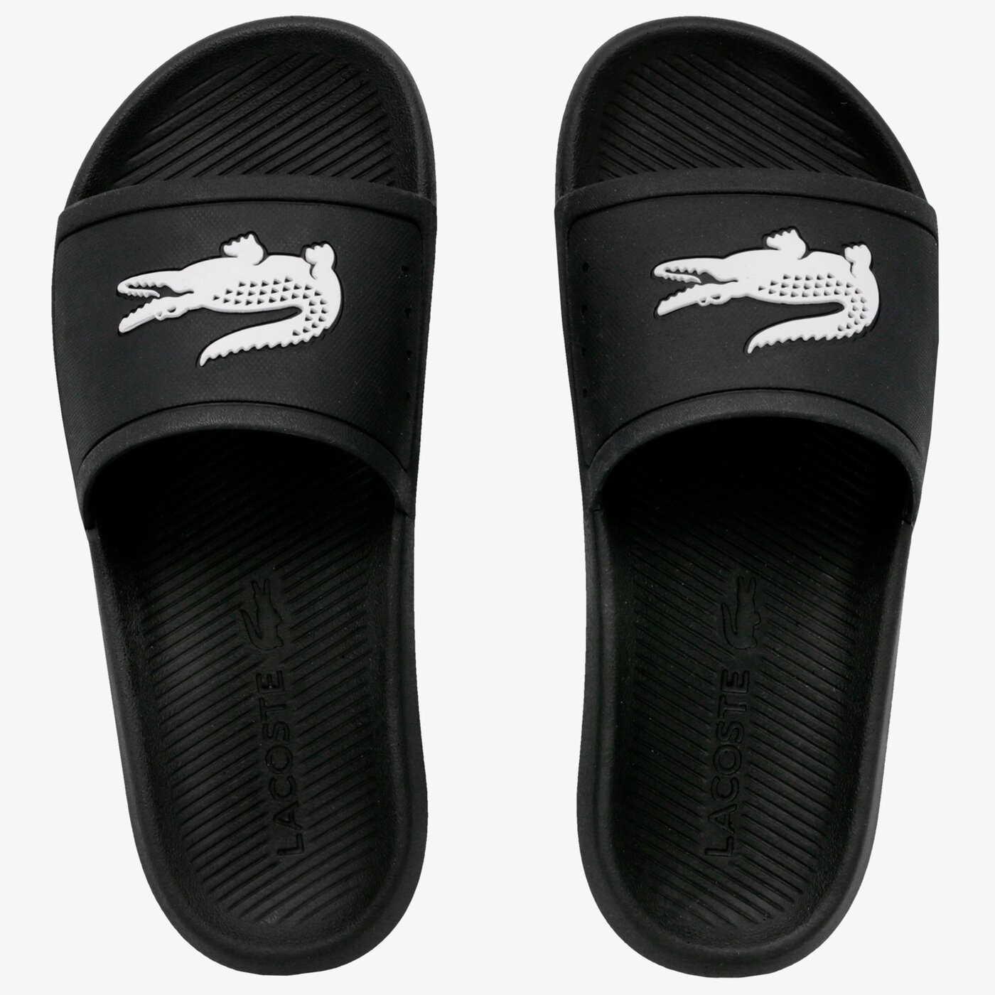 Damskie klapki LACOSTE CROCO SLIDE 119 3 CFA 737cfa0005312 kolor czarny