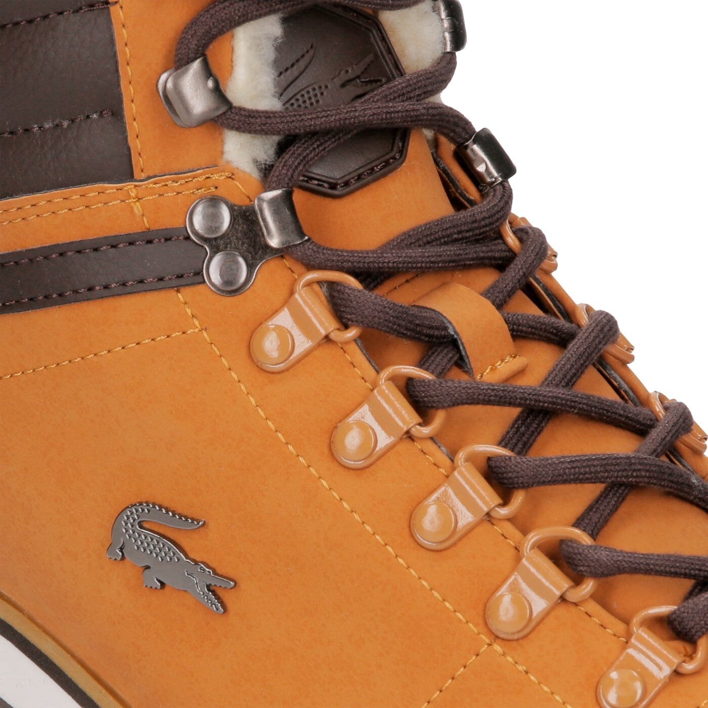 Męskie buty outdoor (trekkingowe) LACOSTE JARMUND WTH 730spm00178r3 kolor żółty