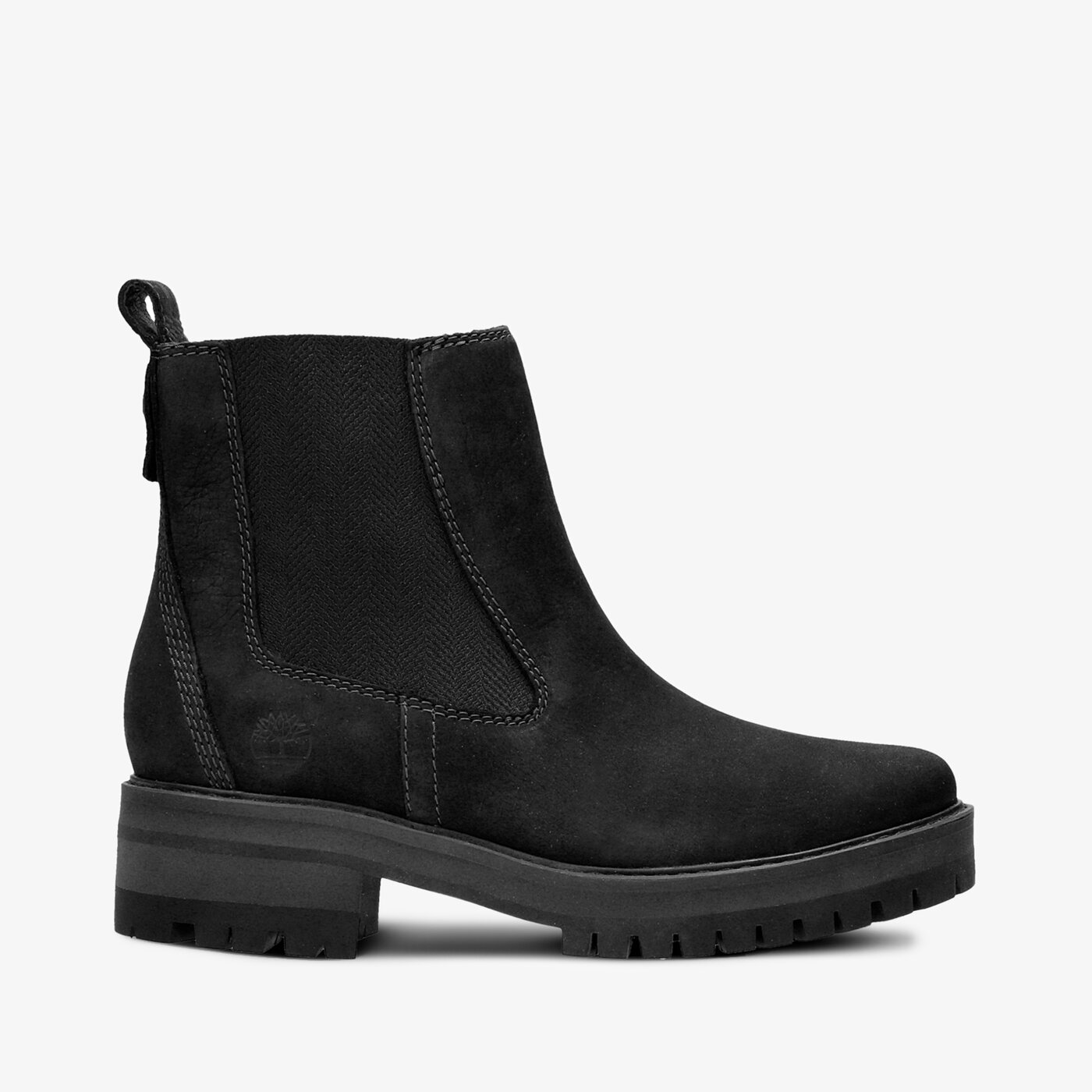 Damskie botki / sztyblety TIMBERLAND COURMAYEUR VALLEY CHELSEA tb0a1j660151 kolor czarny