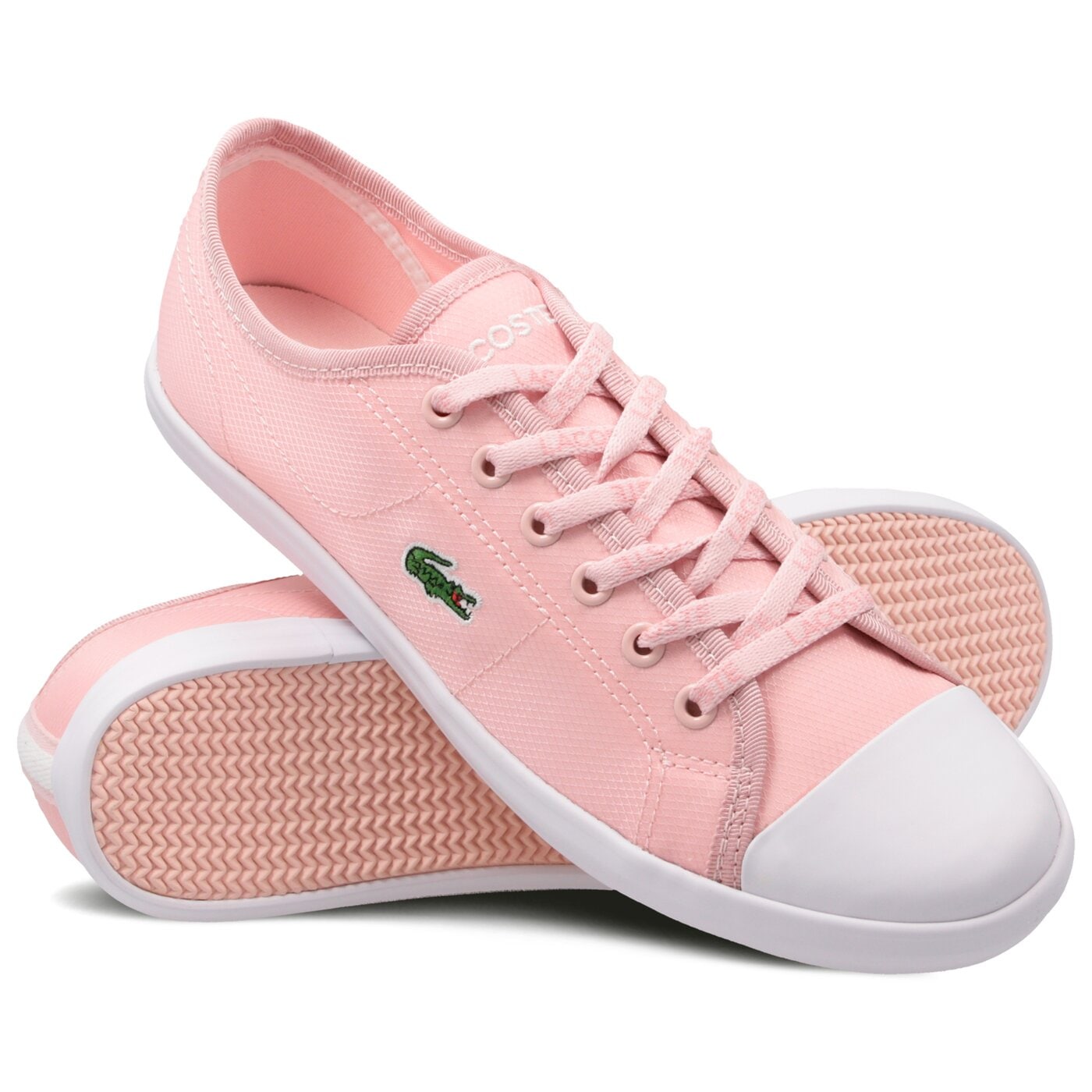Damskie trampki LACOSTE ZIANE SNEAKER 119 1 CFA 737cfa0055208 kolor różowy