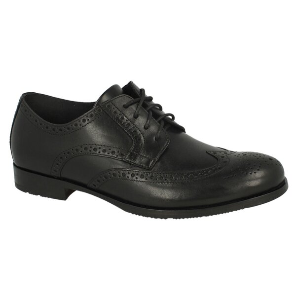 Męskie półbuty ROCKPORT CASTLETON WINGTIP v73799 kolor czarny