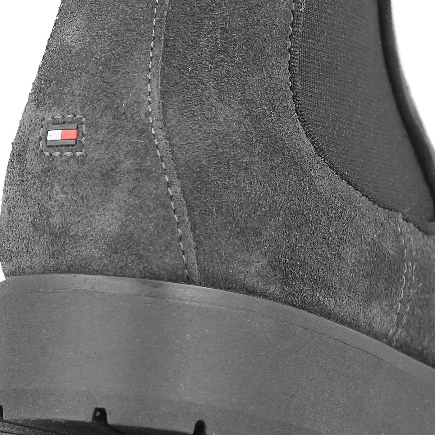 Damskie botki / sztyblety TOMMY HILFIGER RITA 5B fw0fw01828008 kolor szary