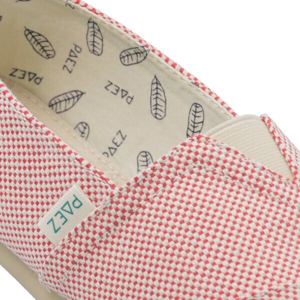 Damskie espadryle PAEZ ORIGINAL GUM CLASSIC PANAMA 1930501s1403-519 kolor czerwony