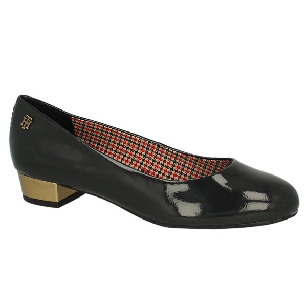 Damskie baleriny (buty) TOMMY HILFIGER ADRIANA 2 C fw56815922403 kolor czarny
