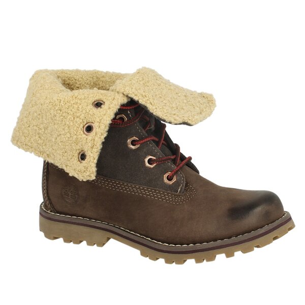 TIMBERLAND 6 IN WP SHEARLING BOOT 6288r kolor brązowy
