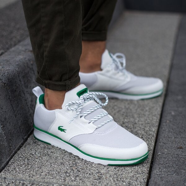 Męskie sneakersy (buty) LACOSTE L.IGHT 317 1 734spm0021082 kolor biały