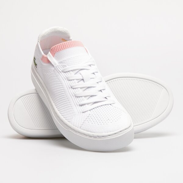 Damskie trampki LACOSTE LA PIQUÉE NU 0722 1 CFA 743cfa00021y9 kolor biały