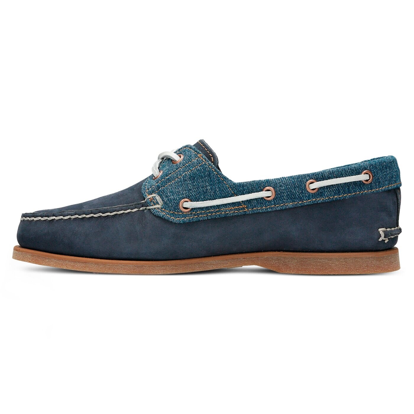 Męskie mokasyny TIMBERLAND CLASSIC BOAT 2 EYE F/L a1h5p kolor granatowy