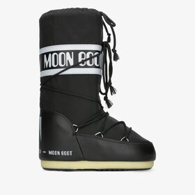 ショートブーツ・ブーティ MOON BOOT MN BT Luna Suede Bds Ld51 MOON BOOT NYLON kolor CZARNY (14004400001) - Kobieta