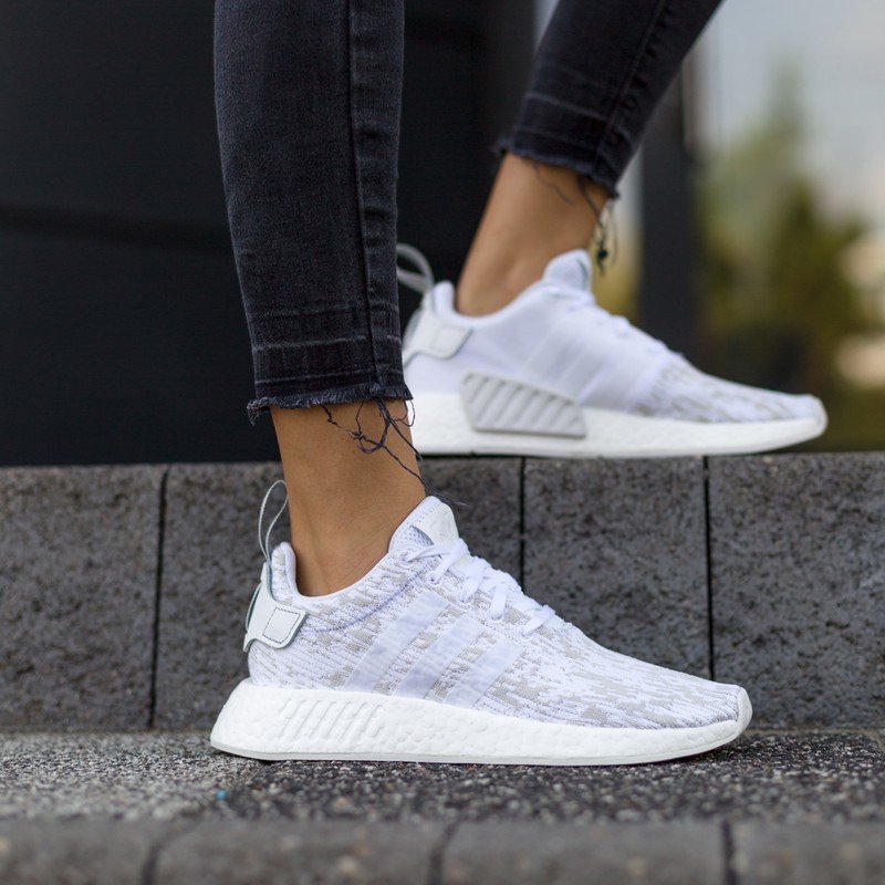 biale adidas nmd