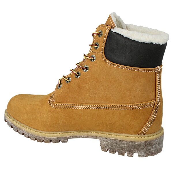 timberland 6 in premium fur warm lined