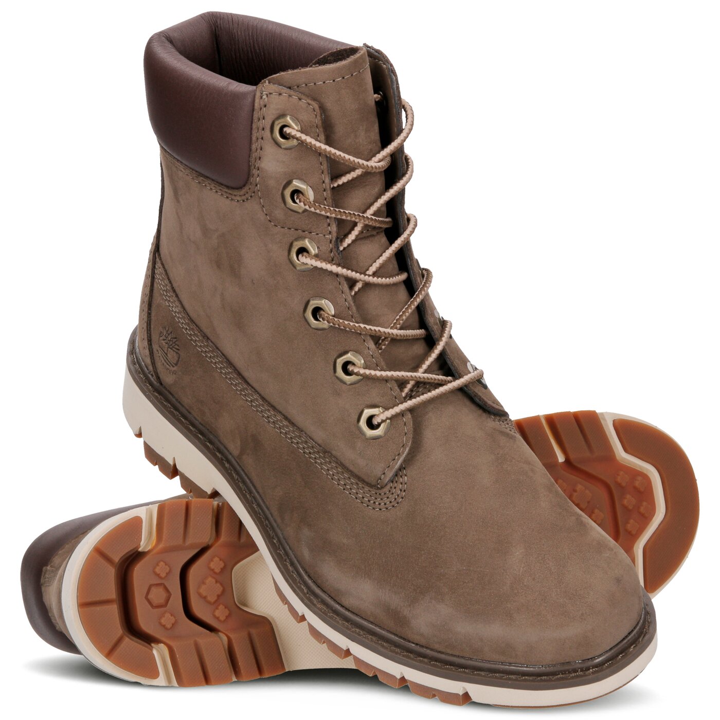 TIMBERLAND LUCIA WAY 6IN WP BOOT kolor khaki (A1SC5) - Kobieta - Botki i sztyblety w cenie 399