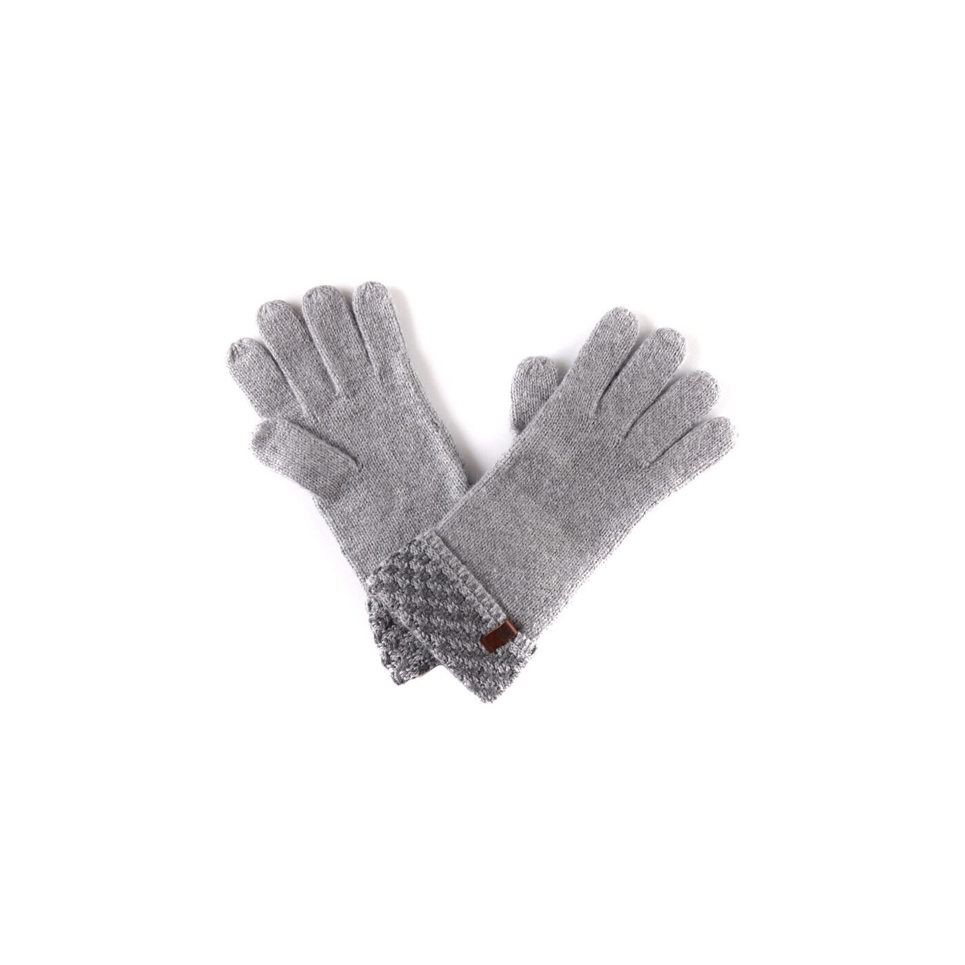 Damski szalik / rękawiczki TIMBERLAND RĘKAWICZKI WMN TEXT STITCH GLV j1074052 kolor szary