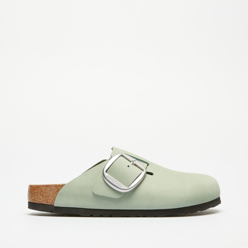 BIRKENSTOCK BOSTON BIG BUCKLE LENB PURE SAGE