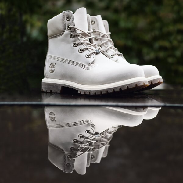 Damskie trapery TIMBERLAND PREMIUM 6 INCH BOOT - W  23623 kolor biały