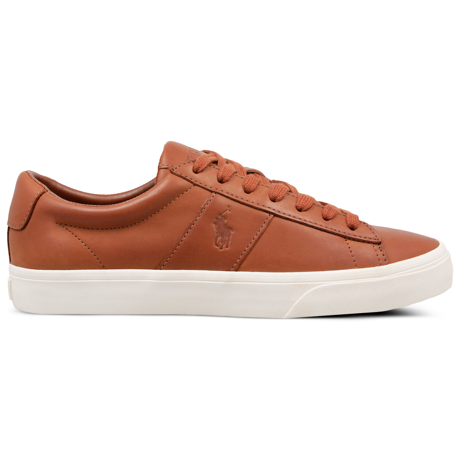 POLO RALPH LAUREN SAYER-SNEAKERS-VULC BRÄZOWY 816710018002 - Trampki 199,99 PLN - Symbiosis.com.pl