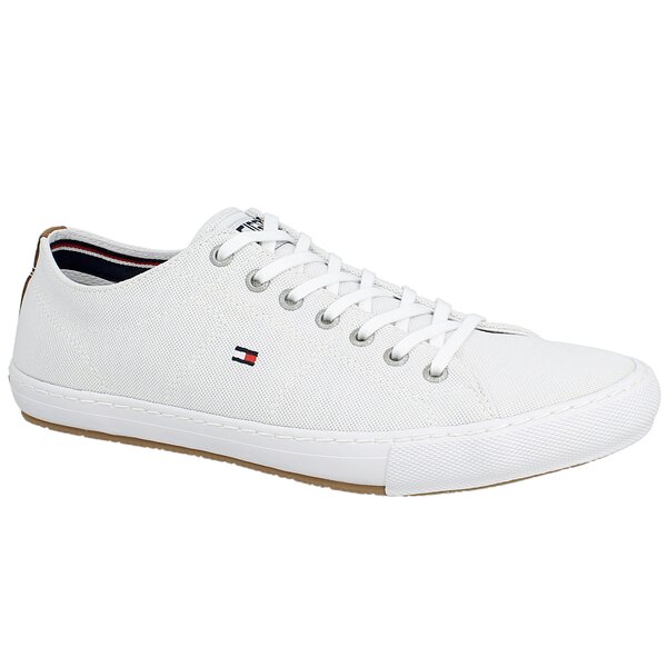 Męskie trampki TOMMY HILFIGER W2285ALKER 7D fm56820981100 kolor biały