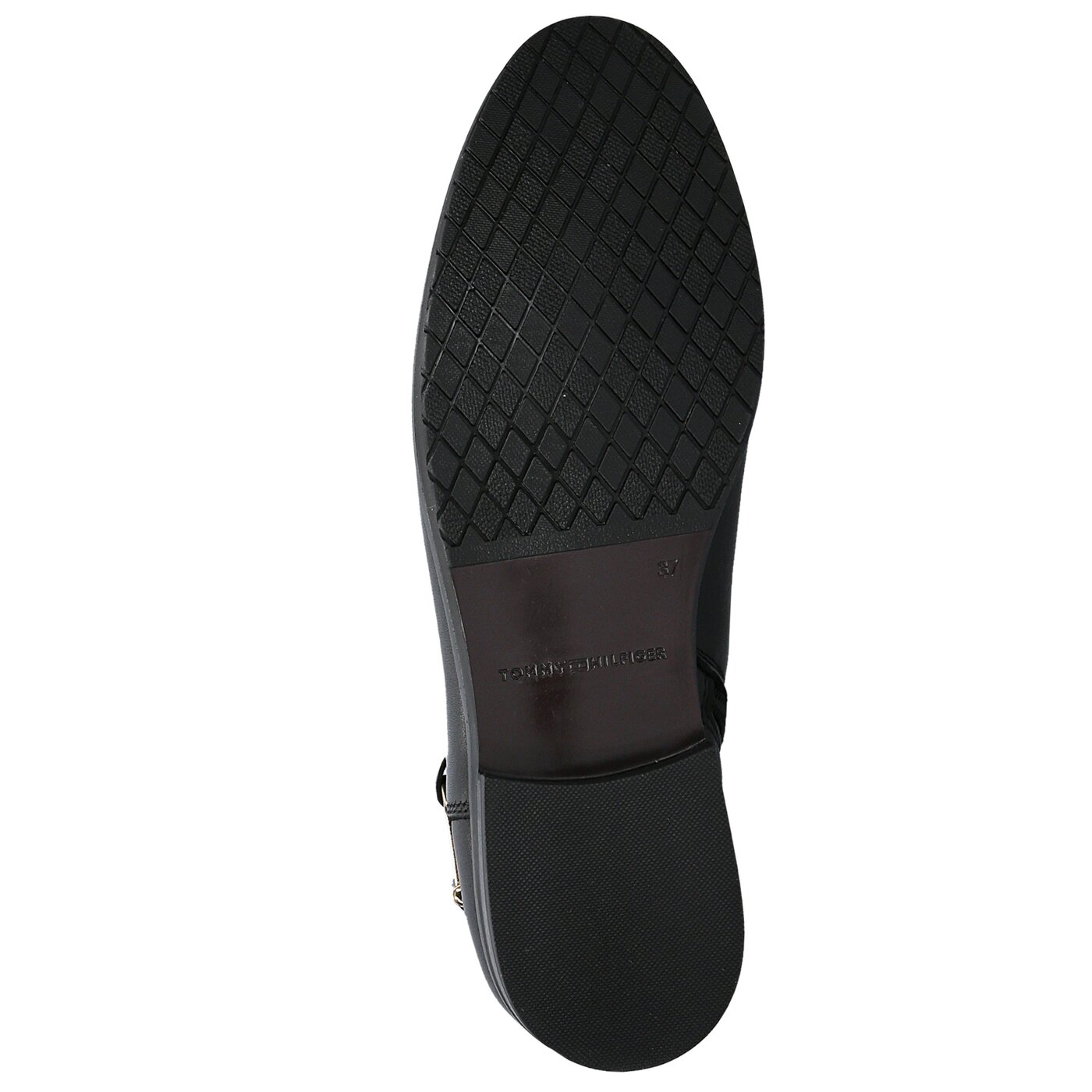 Damskie buty za kostkę TOMMY HILFIGER B1285ERRY 17A fw56821459990 kolor czarny