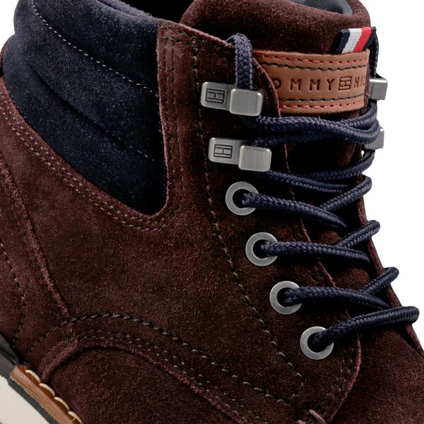 Męskie buty za kostkę TOMMY HILFIGER ROVER 2B fm0fm01748212 kolor brązowy