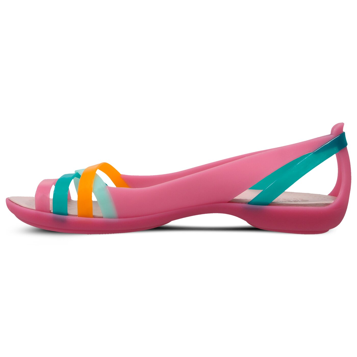 CROCS ISABELLA HUARACHE 2 FLAT W kolor rÃ³Å¼owy (2049126NU) - Kobieta - SandaÅy w cenie 149,99 PLN 