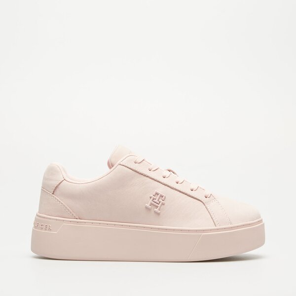  TOMMY HILFIGER PLATFORM COURT SNEAKER NUBUCK FW0FW07912TJQ